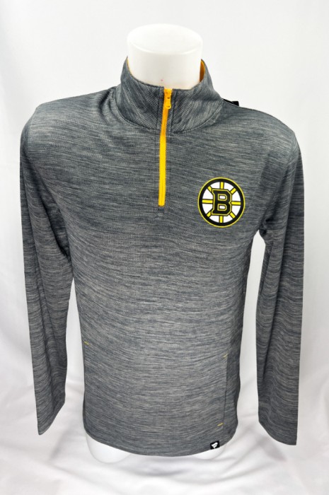 Boston Bruins hanorac de bărbați Quarter Zip - L
