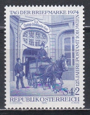 Austria 1974 - Ziua timbrului, MNH foto