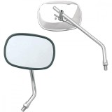 Oglinda Moto Universala Dreptunghiulara M10 Aluminiu 15cm, 10x14cm - Stanga/Dreapta