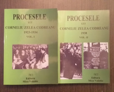 PROCESELE LUI CORNELIU ZELEA CODREANU - 2 VOLUME - 1923-1934 SI 1938 foto