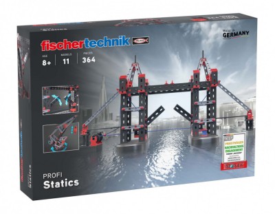 Kit STEM Inginerie structurala, Fischertechnik, 364 piese foto
