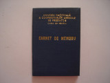 Carnet de membru Uniunea Nationala a Cooperativelor Agricole de Productie, 1970, Romania de la 1950, Documente