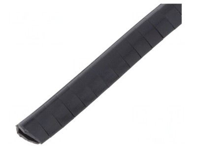 Ecran PVC Negru 12mm x 10m foto