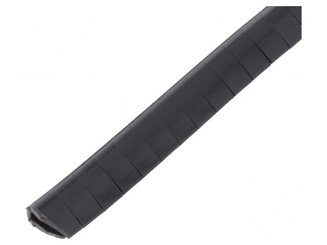 Ecran PVC Negru 12mm x 10m