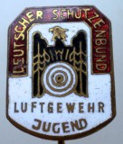 I.523 STICKPIN GERMANIA TIR PUSCA LUFTGEWEHR JUGEND Deutscher Sch&uuml;tzenbund, Europa