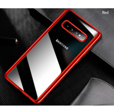 Husa Telefon USAMS, Samsung Galaxy S10, Kingdom Series, Red foto