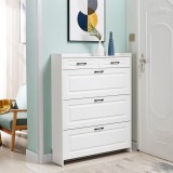 Pantofar H90 MDF White 90x24x120cm, MP