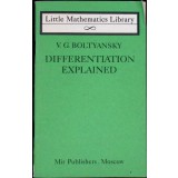 DIFFERENTIATION EXPLAINED-V.G. BOLTYANSKY-328765