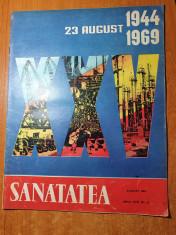 revista sanatatea august 1969-articol si foto orasul oradea foto