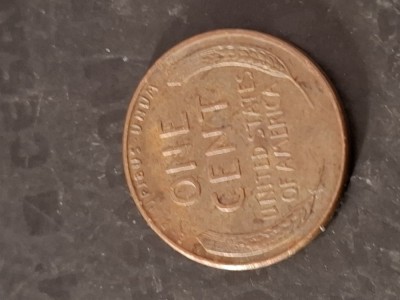 1 cent 1958 D foto