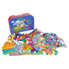 Set creativ Knorrtoys cu 1500 accesorii foto