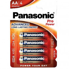 Baterie Panasonic Pro Power AA R6 1,5V alcalina LR06PPG/4BP set 4 buc.