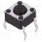 Microintrerupator, 6x6mm, OFF-(ON), SPST-NO, SCHURTER - 1301.9301