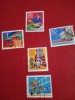 GERMANIA DDR, POMPIERI - SERIE COMPLETĂ ȘTAMPILATĂ, Stampilat
