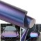 Folie auto cameleon albastru/violet pentru colantare integrala, lucios, 3m x 1.52m, termoplastica, bubble free