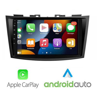 Sistem Multimedia MP5 Suzuki Swift 2010-2017 J-179 Carplay Android Auto Radio Camera USB CarStore Technology foto