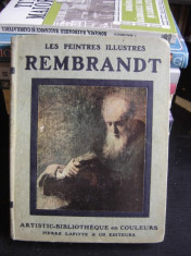 LE PEINTRES ILLUSTRES. REMBRANDT foto