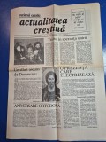 ziarul actualitatea crestina 1 noiembrie 1995