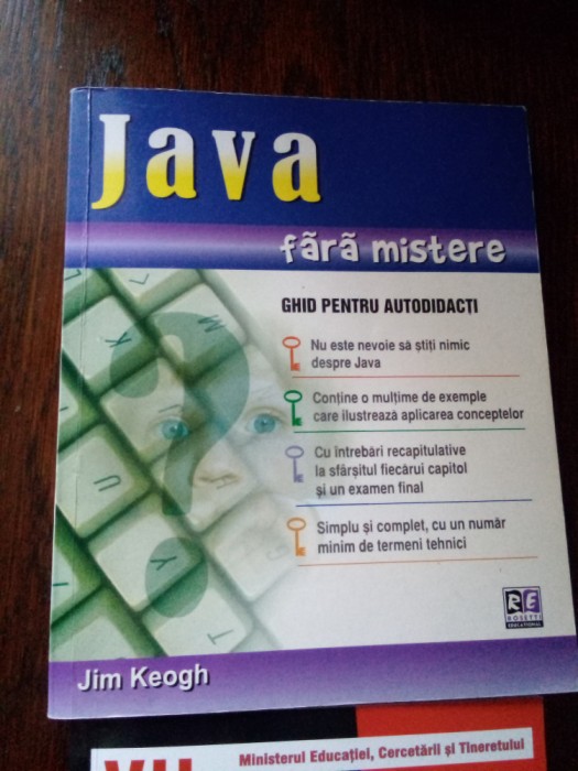 Jim Keogh Java fara mistere Ghid pentru autodidacti