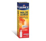 Spray, Humex, Mal de Gorge, cu Lidocaina, pentru Tratarea Simptomatica a Durerilor de Gat Usoare si a Aftelor, Aroma de Lamaie, fara Zahar, 35ml