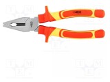 Cleşti izolaţi universali 200mm NEO TOOLS oţel crom-vanadium