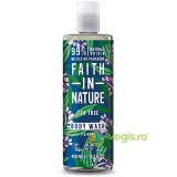 Gel de Dus Natural Purifiant cu Tea Tree 400ml