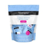 Șervețele Demachiante, Neutrogena, Makeup Remover Wipes Singles, &Icirc;ndepărtare Machiaj Și Impurități, Curățare Delicată Ten, 20 buc