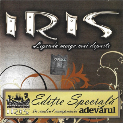 CD Iris - Legenda Merge Mai Departe, original foto