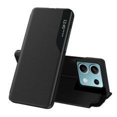 Husa Xiaomi Redmi Note 13 5G Eco Leather View flip tip carte, negru foto