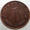 2.528 GERMANIA WWII 1 REICHSPFENNIG 1939 E
