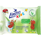 Linteo Kids Wet Toilet Paper h&acirc;rtie igienică umedă pentru copii 50 buc