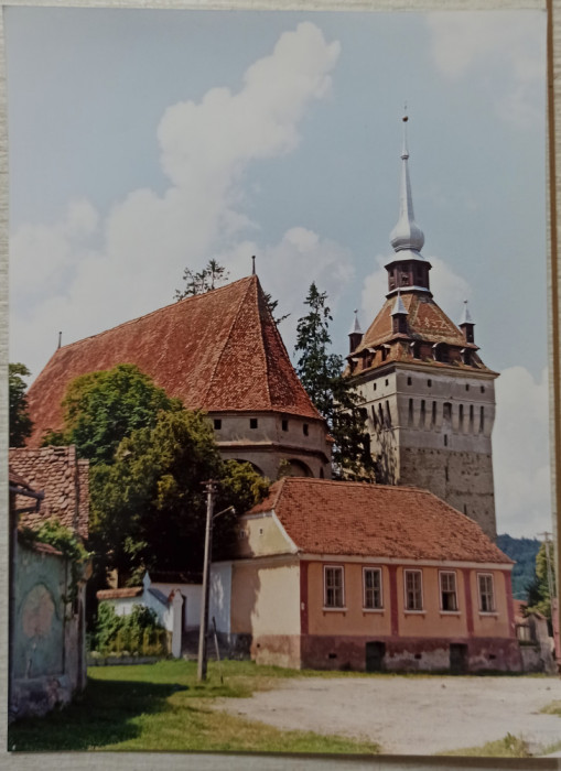 Biserica Evanghelica Saschiz// fotografie de presa anii &#039;90-2000