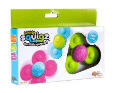 Set 3 moristi senzoriale cu ventuza, Fat Brain Toys, Whirly Squigz