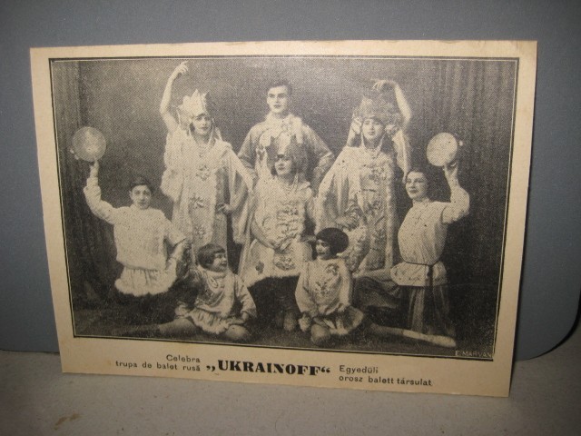 2011-Fotografii Artistii grupa balet rusa Ukrainoff, Marioara si Schulakowsky.