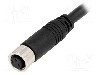 Conector M8, 3 pini, clasa etanseitate IP67, AMPHENOL - LTW8-03AFFM-SL7A01