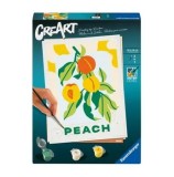 Cumpara ieftin Set pictura pe numere pentru adulti Ravensburger CreArt - Piersici
