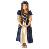 Costum medieval printesa Renaissance pentru fete 110-116 cm 5-6 ani