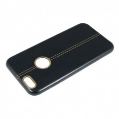 Husa APPLE iPhone 7 / 8 - Fashion (Design Bleumarin&Auriu)