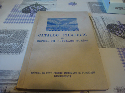 Catalog filatelic al RPR - 1957 foto