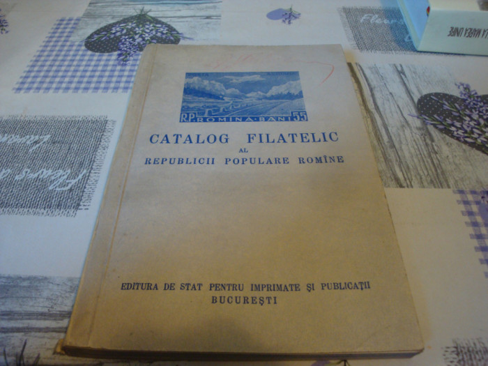 Catalog filatelic al RPR - 1957