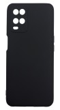 Husa din silicon, silk touch si catifea pentru Oppo A54, Negru, Oem