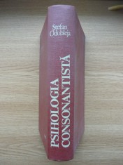 STEFAN ODOBLEJA - PSIHOLOGIA CONSONANTISTA - 1982 foto