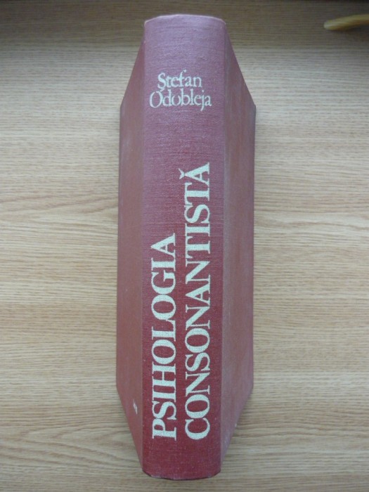 STEFAN ODOBLEJA - PSIHOLOGIA CONSONANTISTA - 1982