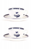 &amp;k amsterdam ceasca si farfurioara Delftware 2-pack