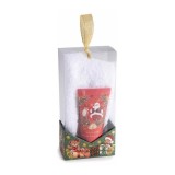Set crema picioare parfumata, sosete cadou Craciun Winter III cm 8,5x5,5x18 H, 60 ml