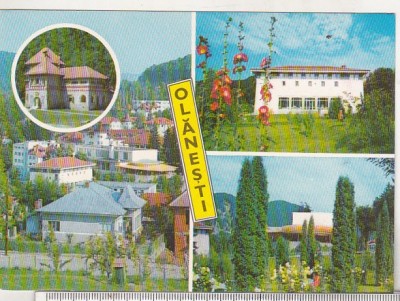 bnk cp Olanesti - Vedere - necirculata - marca fixa foto