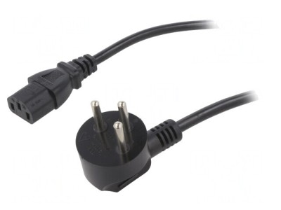 Cablu Alimentare IEC C13 Mamă 3x0,75mm2 PVC foto