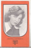 Bnk cld Calendar de buzunar 1981 - Romaniafilm - Cezara Dafinescu