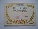 Diploma Daciada, dans tematic, 1985