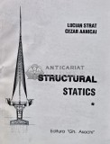 Cumpara ieftin Structural statistics / Statistici structurale, vol. 1 - 1995 - Cezar Aanicai (S225)